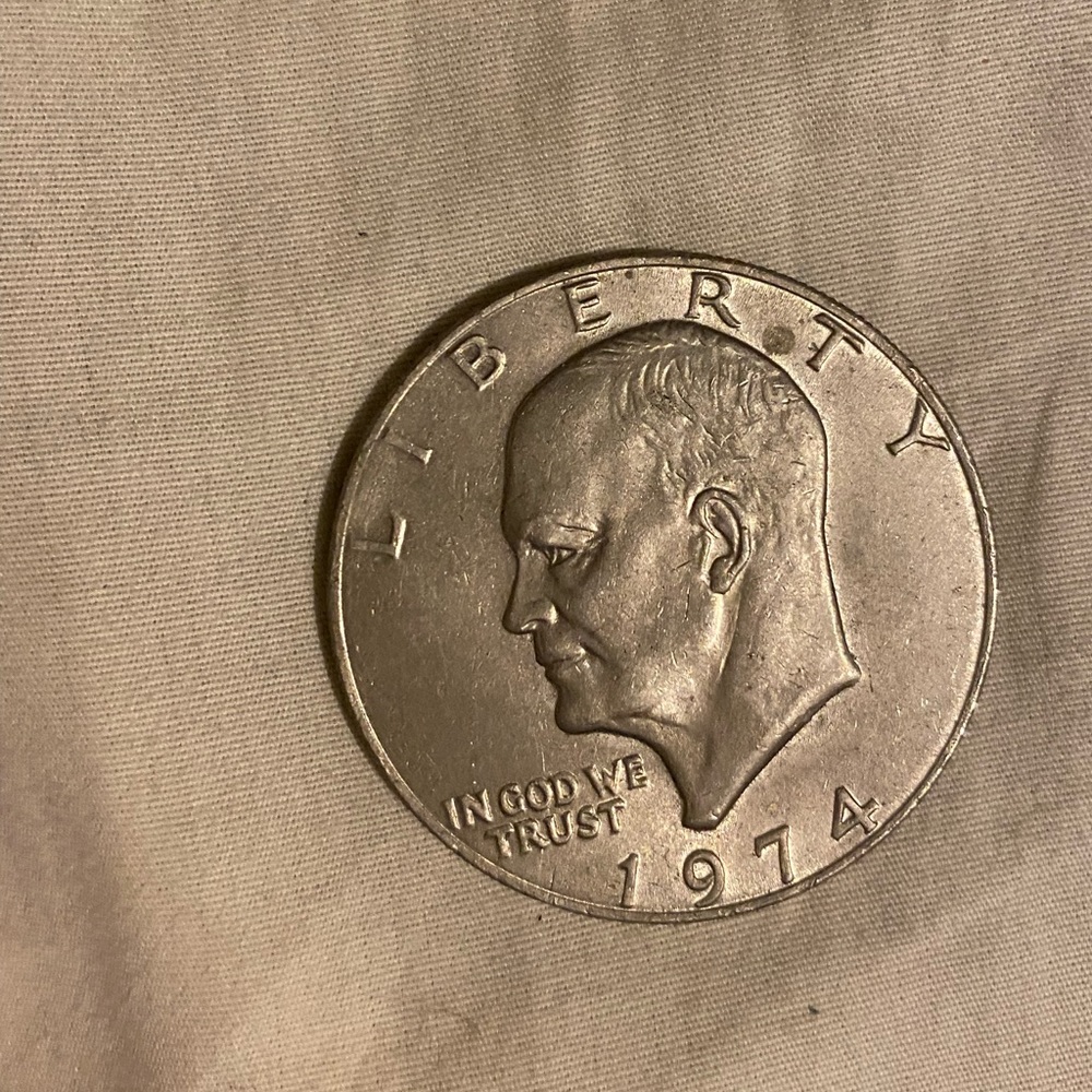 Eisenhowser dollar coin vintage collectible money